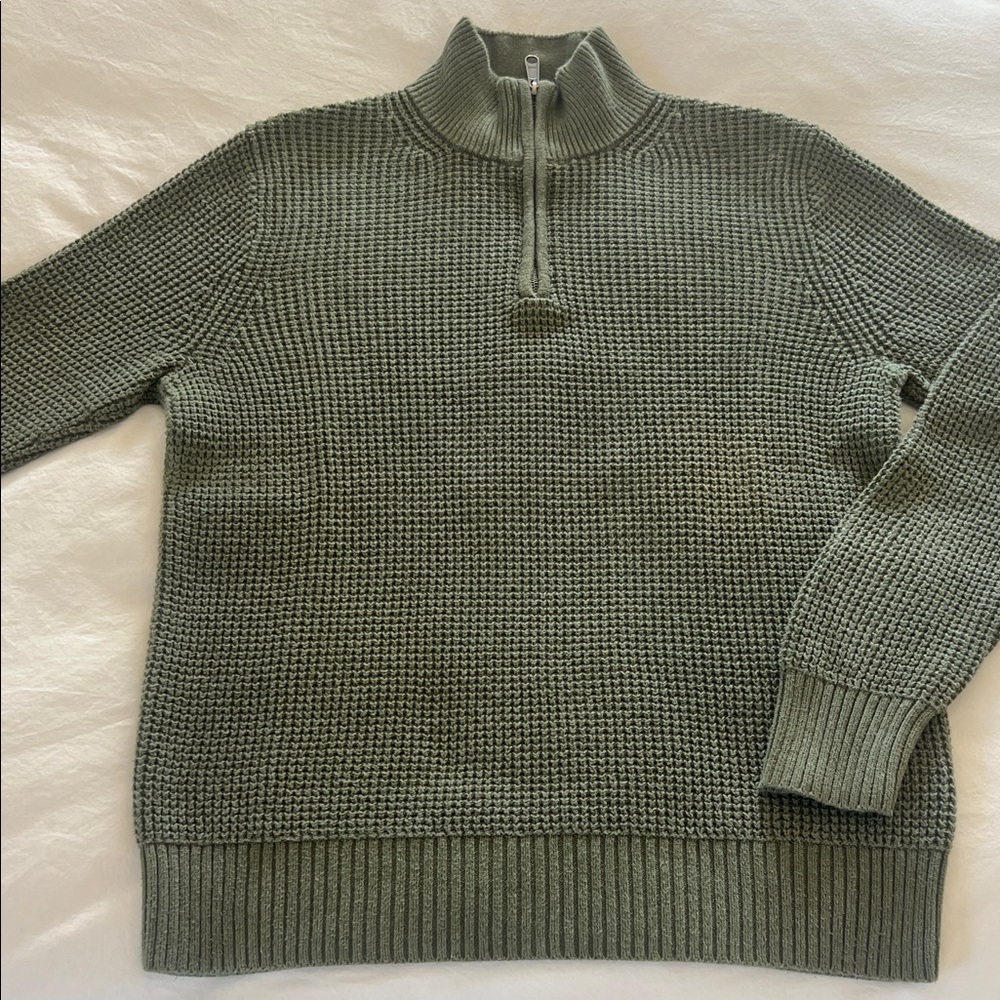 🟣 BOGO! J Crew Men's Quarter Zip Sweater